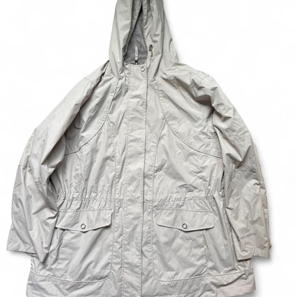 Free Country Women's Cream Jacket XXL Reversible